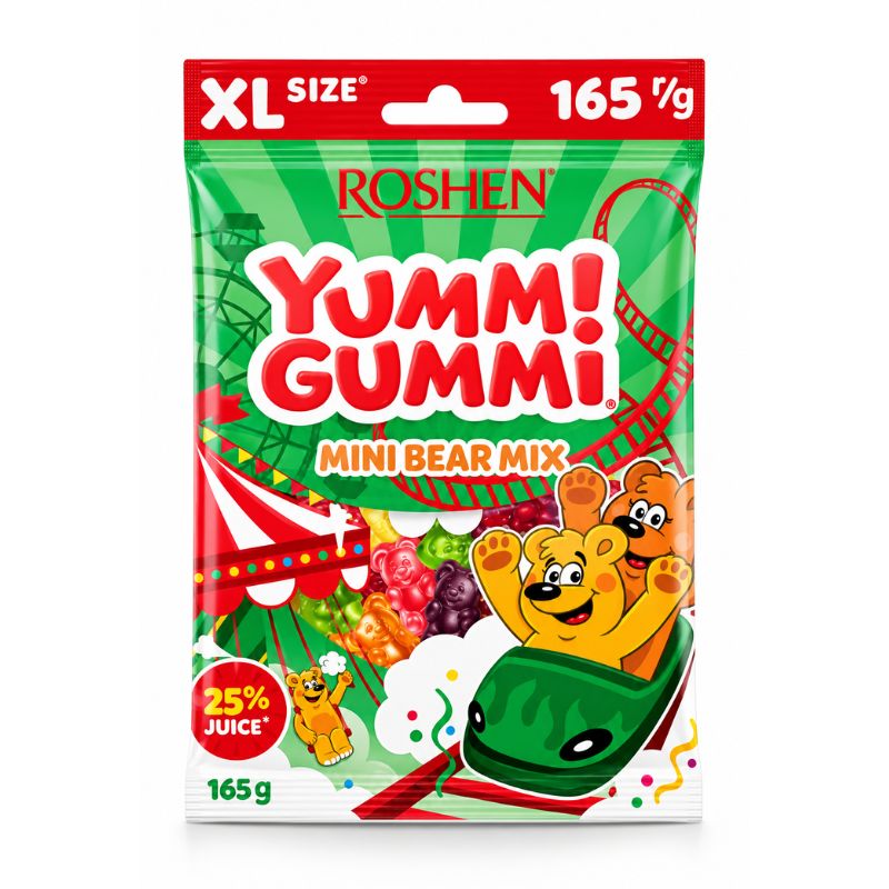 Copy of image (37) Yummi Gummi - Mini Bear Mix (5.82oz / 165g) - 14-pcs Case - Image 1