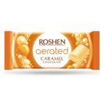 Aerated Chocolate Bar - White with Caramel (2.81oz / 80g) - 20-pcs Case