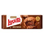 Lovita Brownie Cookies with Cocoa (5.36oz / 152g) - 21-pcs Case
