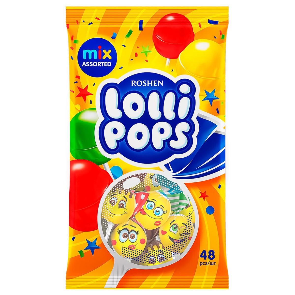 s-l1200 Roshen Lollipops - Cocktail Mix - Image 1